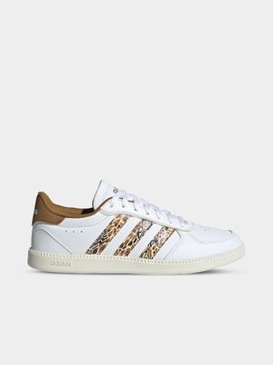 Womens adidas Breaknet Sleek White/Print Sneakers