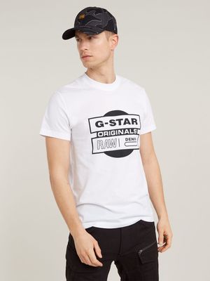 G-Star Men's Originals Underground White T-Shirt