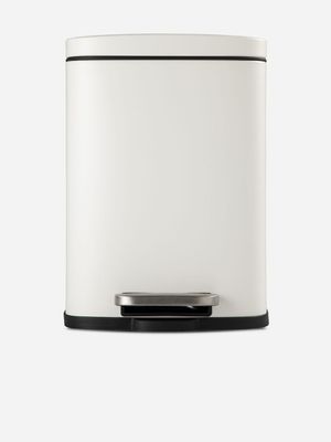 Salt&Pepper Bathroom Bin 5L Cube White