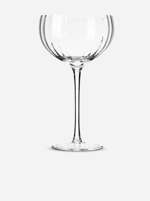 Sur La Table Texture Linear Coupe Glass 450ml