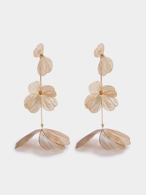 Flower Drop Earrings