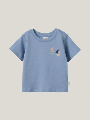 Cotton On Baby Blue Jamie Short Sleeve T-shirt