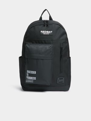 Redbat Unisex Up-styled Pocket  Black Backpack