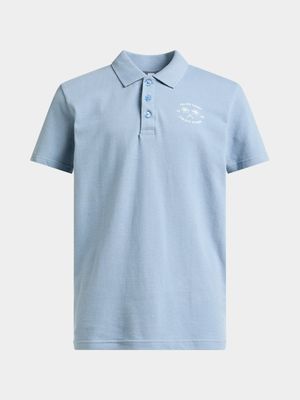 Younger Boy's Blue Golfer