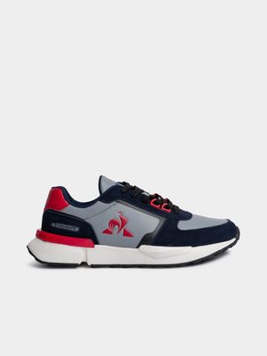 Mens Le Coq Sportif Court Riviera Blue/Red Sneaker