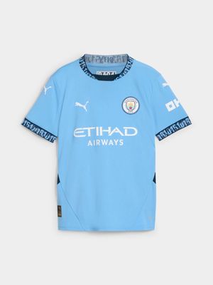 Junior Puma Manchester City Home 24/25 Stadium Jersey