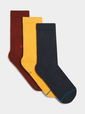 Stance Unisex Icon Multi-Color Socks