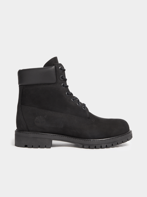 Timberland Men's 6 Inch Black Boot