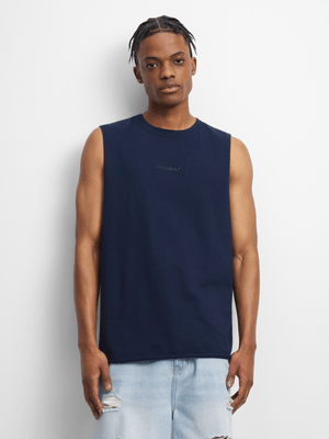 Redbat Classics Men's Navy Tank Top