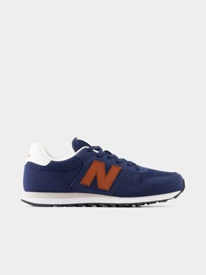 Mens New Balance 500 Indigo Sneakers