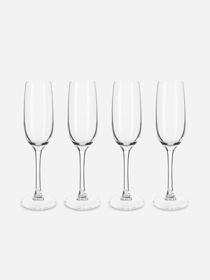 Viva Champagne Glass Set of 4 210ml