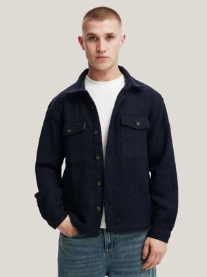 Men's Cotton On Navy Beckley Overshirt