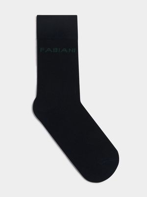 Fabiani Men's Navy Anklet Socks