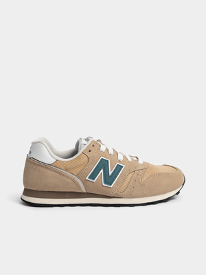 Mens New Balance 373 V2 Tan/White