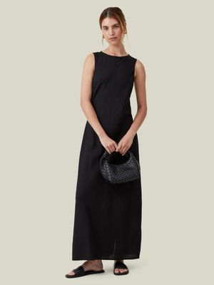 Women's Cotton On Black Haven High Neck Maxi Dress