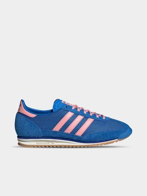 adidas Originals Women's SL 72 Blue/Pink Sneaker