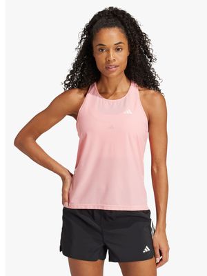 Womens adidas Own The Run Pink Tank Top