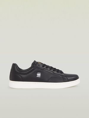 G-Star Men's Cadet Leather Black Sneakers