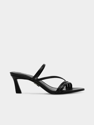 Women's Steve Madden Black See Ya Heels