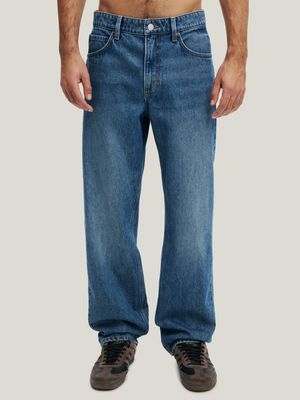 Men's Cotton On Blue Baggy Jeans