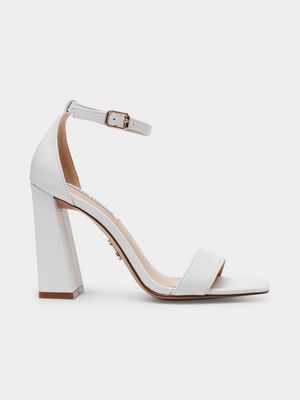 Women's Steve Madden White Ravenite Heels