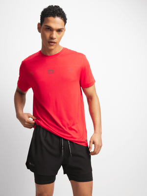 Mens TS Dri-Tech 2-in-1 Black/Volt Shorts