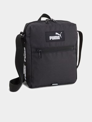 Puma Unisex EvoESS Portable Black Shoulder Bag