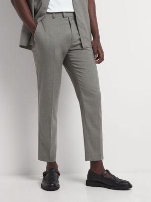 Men's Markham Textured Slim Tapered Olive Trouser