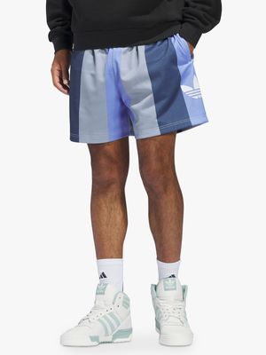 adidas Originals Men's Blue Multicolour Shorts