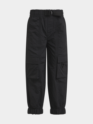 Jet Younger Boys Black Utility Jogger Pants