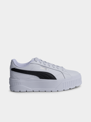 Women's Puma Karmen II Platform White/Black Sneaker