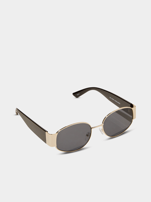 Men's Cotton On Gold The Seine Sunglasses