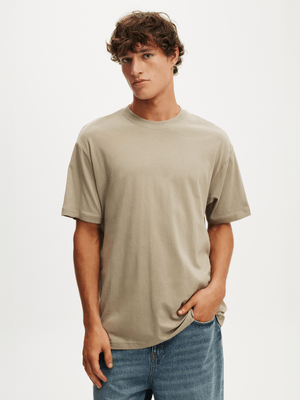 Men's Cotton On Green Organic Loose Fit T-Shirt