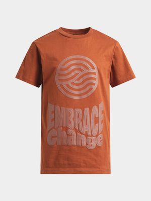 Jet Teen Boys Brick Embrace Change T-Shirt