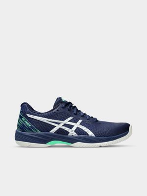 Mens Asics Gel-Game 9 Blue/White Court Shoes