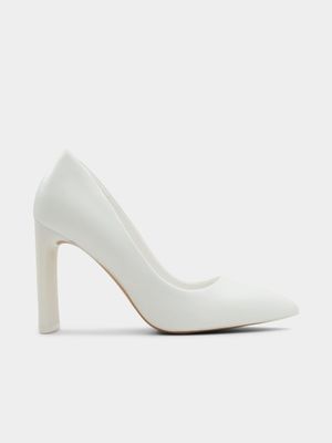 Women's Call It Spring White Sashhaa  Dress Heels