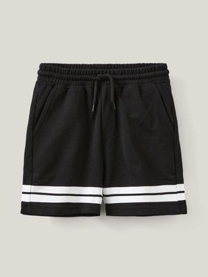 Cotton On Kids Boy Black Henry Slouch Shorts