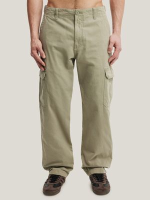 Men's Cotton On Green Tactical Cargo Pants