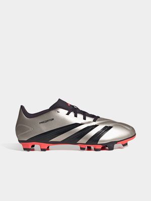 Mens adidas Predator Club FXG Black/Pink Boots