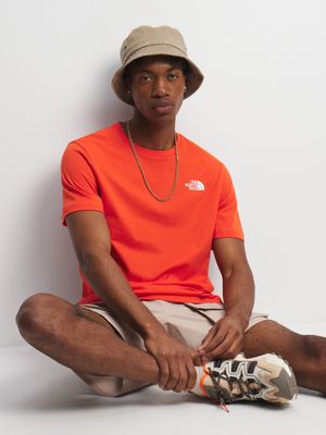 The North Face Men's Redbox Orange T-Shirt