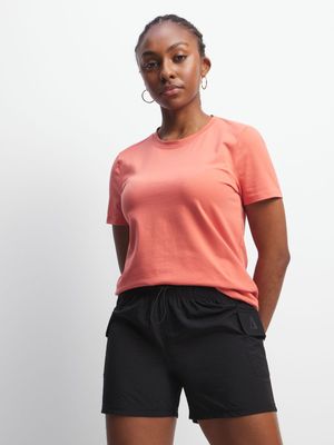 Women's APX Easy-Care Black Shorts