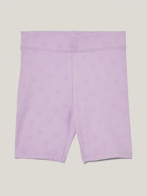 Cotton On Kids Girl Purple Hailey Bike Shorts