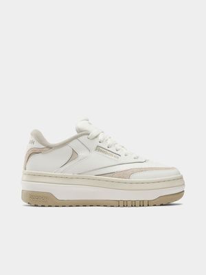 Reebok Women's Club C Extra Cream/Beige Sneaker