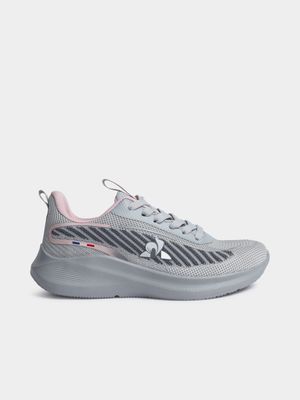 Women's Le Coq Sportif Run Paris Grey/Pink Sneaker