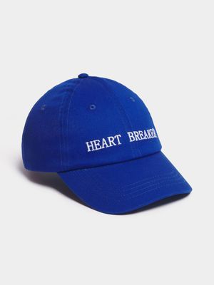 Women's Blue Heart breaker Peak Cap