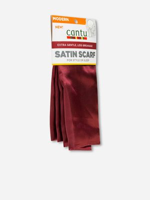 Cantu Satin Scarf Solid Maroon