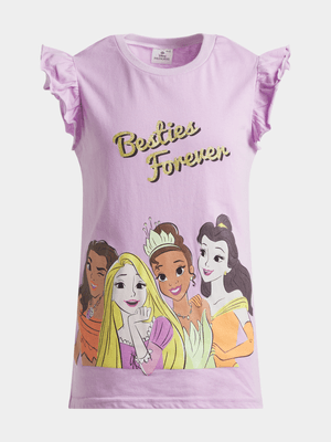 Jet Younger Girls Lilac Princesses T-Shirt