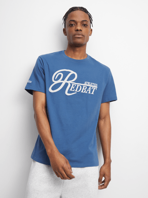 Redbat Athletics Men's Blue T-Shirt