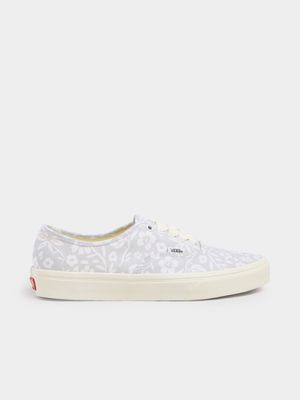 Vans Women's Authentic Floral Lilac Sneaker