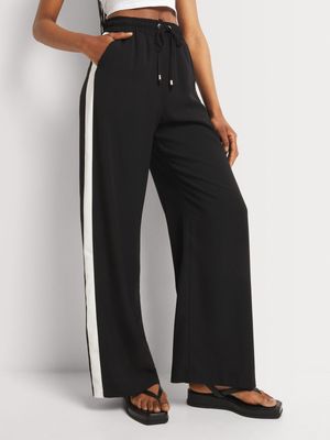 Sienna Wide Leg Contrast Side Panel Pants